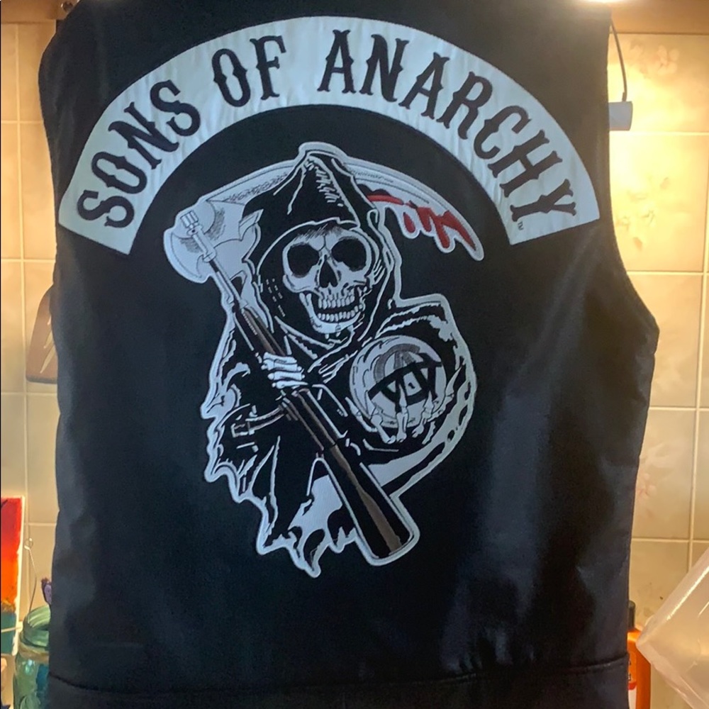 Men’s motorcycle vest
